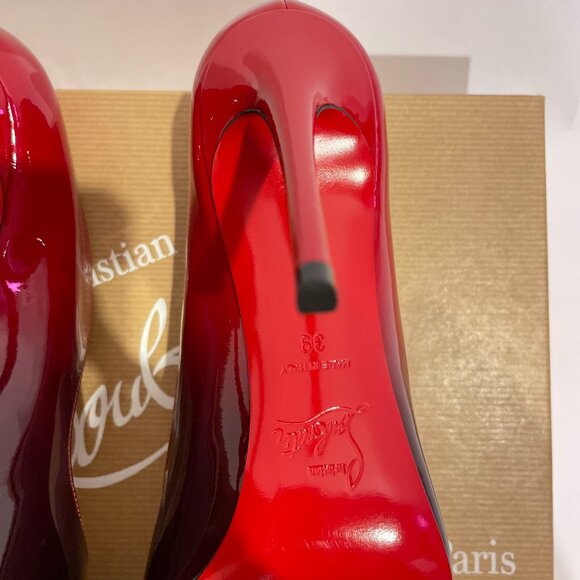 Authentic New Christian Louboutin Heels HOT CHICK Size 8 - Picture 3 of 4